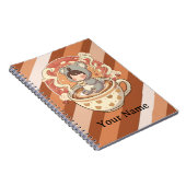 Carnet Kawaii Chibi Koala Adventure Spiral Not (Côté Droit)