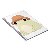 Carnet Kawaii Chilling Frog Cadeau (Côté Droit)