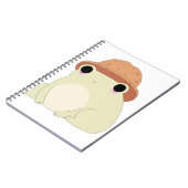 Carnet Kawaii Chilling Frog Cadeau (Côté gauche)
