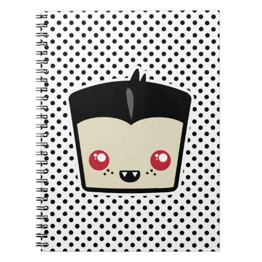 Carnet Kawaii Dracula (Devant)