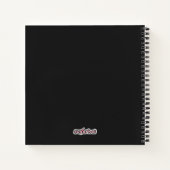 Carnet Kawaii Evil Plans Notebook avec Winged Kitty (Dos)