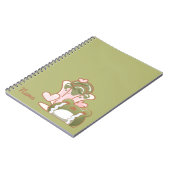 Carnet Kawaii Frog with Matcha Cake Personalized Note (Côté gauche)