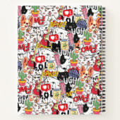 Carnet kawaii funny pet design - cute animal lover  (Dos)