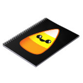 Carnet Kawaii Halloween Candy Corn (Côté gauche)