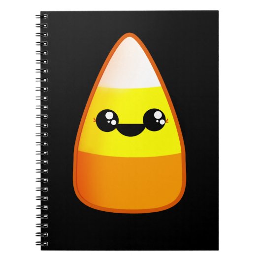 Carnet Kawaii Halloween Candy Corn (Devant)