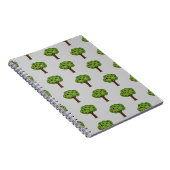 Carnet Kawaii Joyeux Pommier À Voie (Côté Droit)