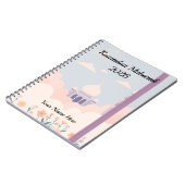 Carnet Kawaii Lilac Mosque Clouds (Côté gauche)