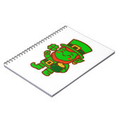 Carnet Kawaii Lucky Leprechaun (Côté gauche)