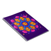Carnet “Kawaii Mandala” Cute Kawaii Mandala (Côté Droit)