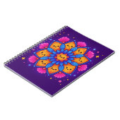 Carnet “Kawaii Mandala” Cute Kawaii Mandala (Côté gauche)