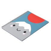 Carnet Kawaii Mt Fuji (Côté gauche)