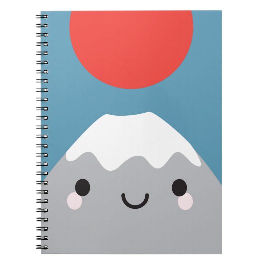 Carnet Kawaii Mt Fuji (Devant)