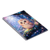 Carnet Kawaii Night Owl, Notes en spirale de hibou (Côté Droit)