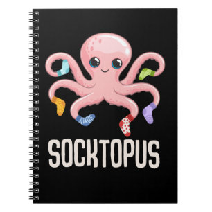 Carnet Kawaii Octopus Cute Kraken Amoureux des animaux de