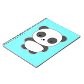 Carnet Kawaii Panda (Côté gauche)