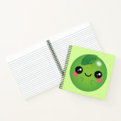 Carnet Kawaii Pea (Intérieur)