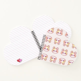 Carnet Kawaii Pink Kitty Daily Planner - Cute Coquette 