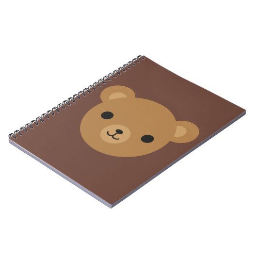 Carnet Kawaii Teddy Bear (Côté gauche)