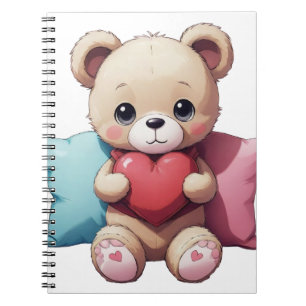 Carnet Kawaii Teddy Bear