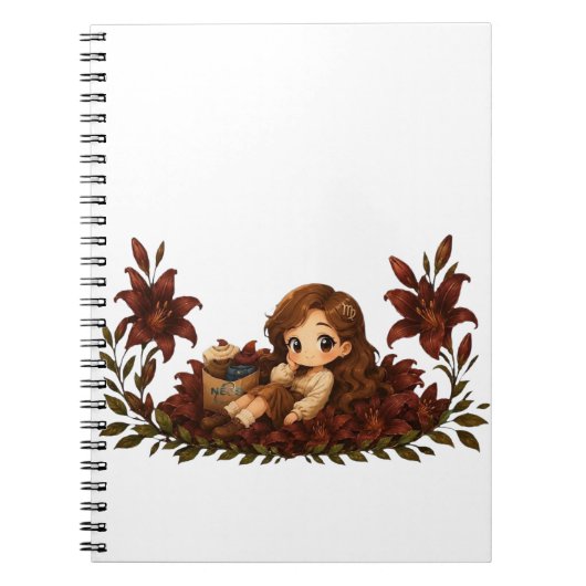 Carnet Kawaii Zodiac Neos Vierge (Devant)