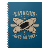 Carnet Kayaking Me Donne De L'Humidité (Devant)