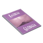 Carnet Kazbegi Stepantsminda Géorgie Caucuses Montagnes (Côté Droit)