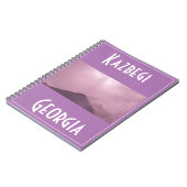 Carnet Kazbegi Stepantsminda Géorgie Caucuses Montagnes (Côté gauche)