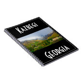 Carnet Kazbegi Stepantsminda Géorgie Caucuses Montagnes (Côté Droit)