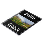 Carnet Kazbegi Stepantsminda Géorgie Caucuses Montagnes (Côté gauche)