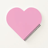 Carnet Kdrama Lover Pink Heart Typography Simple Cute (Dos)