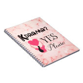 Carnet Kdrama ? Oui, S'Il Vous Plaît ! -Carnet à spirales (Côté Droit)