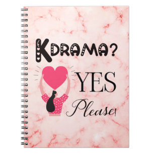 Carnet Kdrama ? Oui, S'Il Vous Plaît ! -Carnet à spirales
