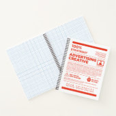 Carnet Kean MGC Advertising Care Label (Intérieur)