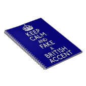 Carnet Keep calm (Côté Droit)