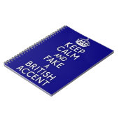 Carnet Keep calm (Côté gauche)