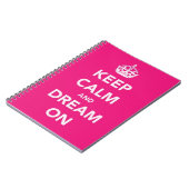 Carnet Keep calm (Côté gauche)