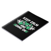 Carnet Keep Calm and Game (Côté gauche)