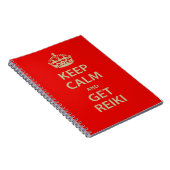 Carnet Keep Calm and Get Reiki (Côté Droit)