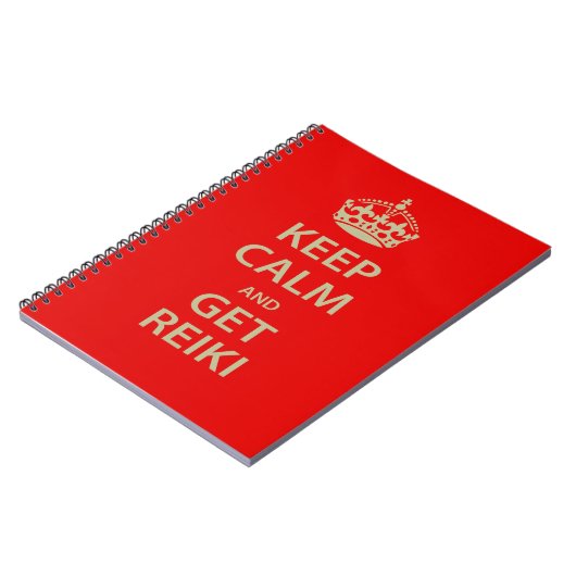 Carnet Keep Calm and Get Reiki (Côté gauche)