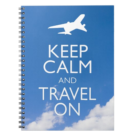 CARNET KEEP CALM ET TRAVEL (Devant)