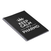 Carnet Keep Calm I’m a PharmD Funny Pharmacy (Côté Droit)