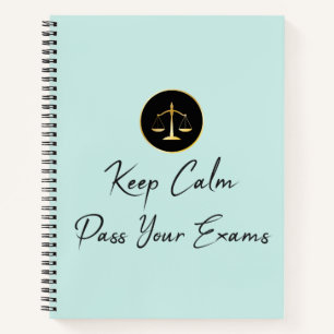 Carnet Keep calm. Passer vos examens