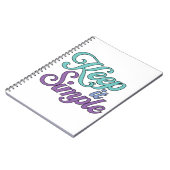 Carnet Keep It Simple Notebook (Purple) (Côté gauche)
