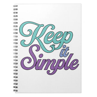 Carnet Keep It Simple Notebook (Purple)