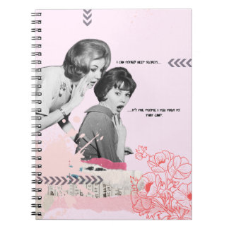 Carnet Keeping Secrets Pink Notebook