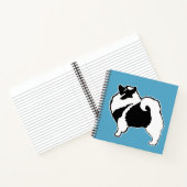 Carnet Keeshond Graphics - Cute Original Chig Art (Intérieur)