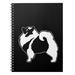Carnet Keeshond Graphics - Cute Original Chig Art