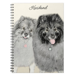 Carnet Keeshond Graphics Keeshond Maman et son
