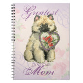 Carnet Keeshond Heart Maman (Devant)