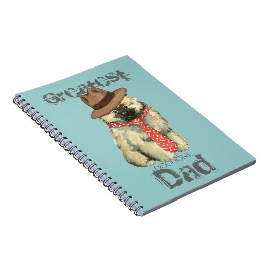 Carnet Keeshond Papa (Côté Droit)